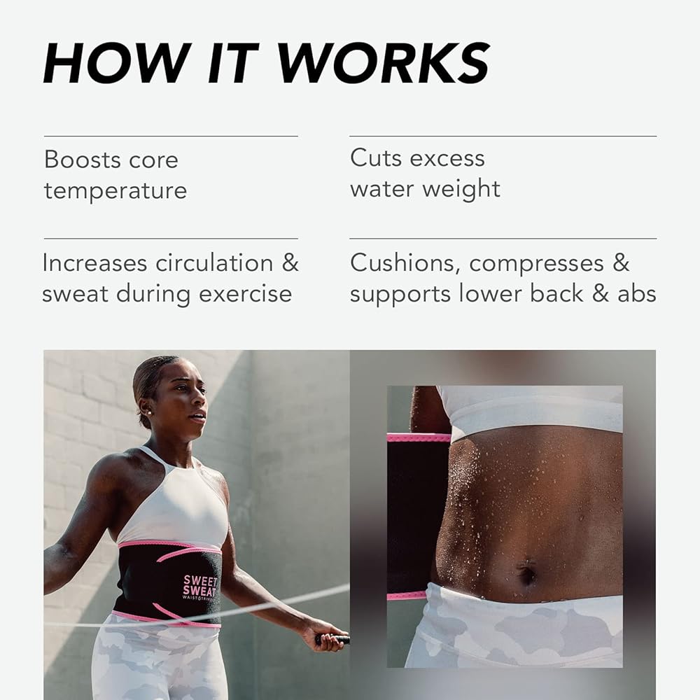 Sweet Sweat Waist trimmer Medicated and highly Recommend by Drs