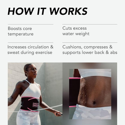 Sweet Sweat Waist trimmer Medicated and highly Recommend by Drs